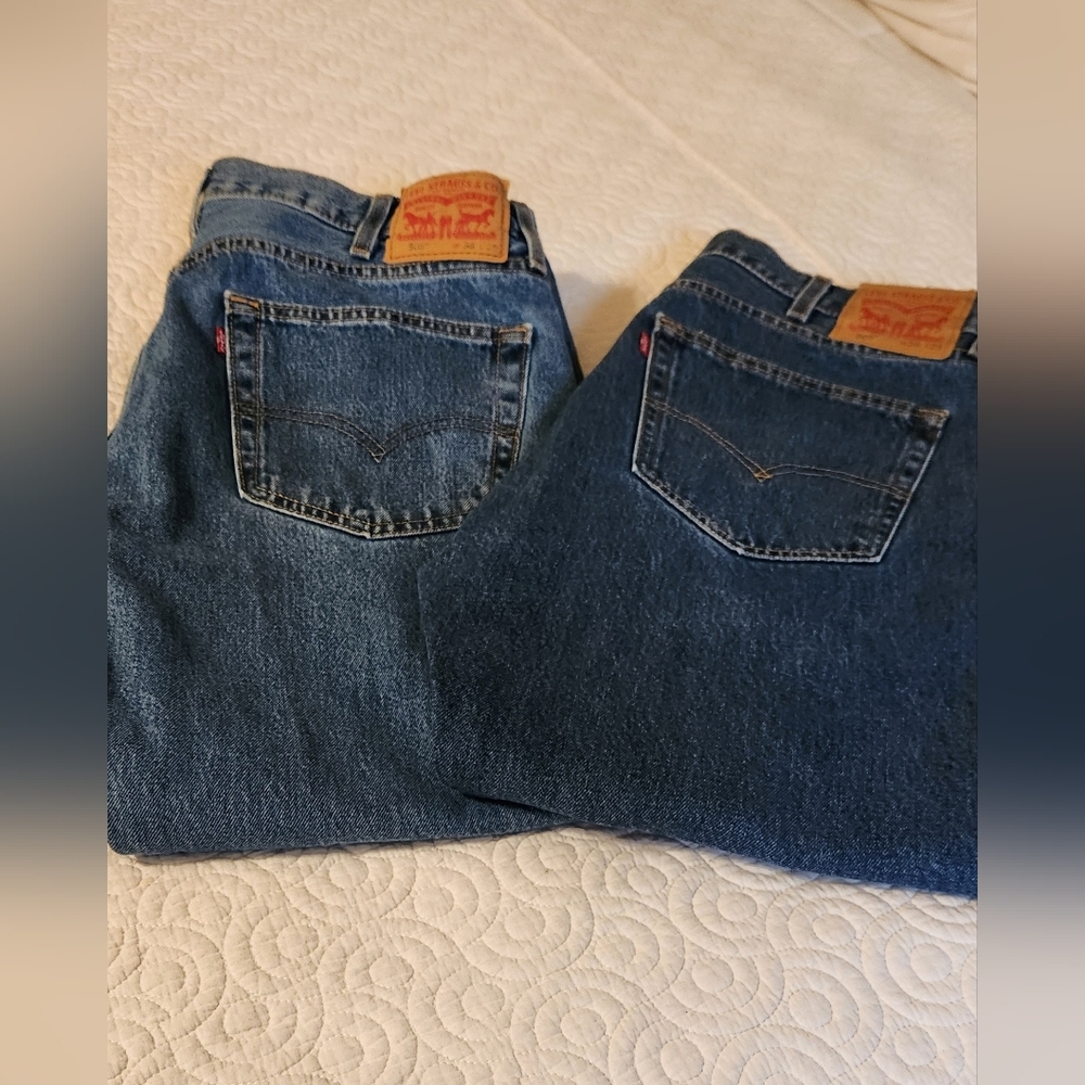 Levi's 505 jeans, 2 pair